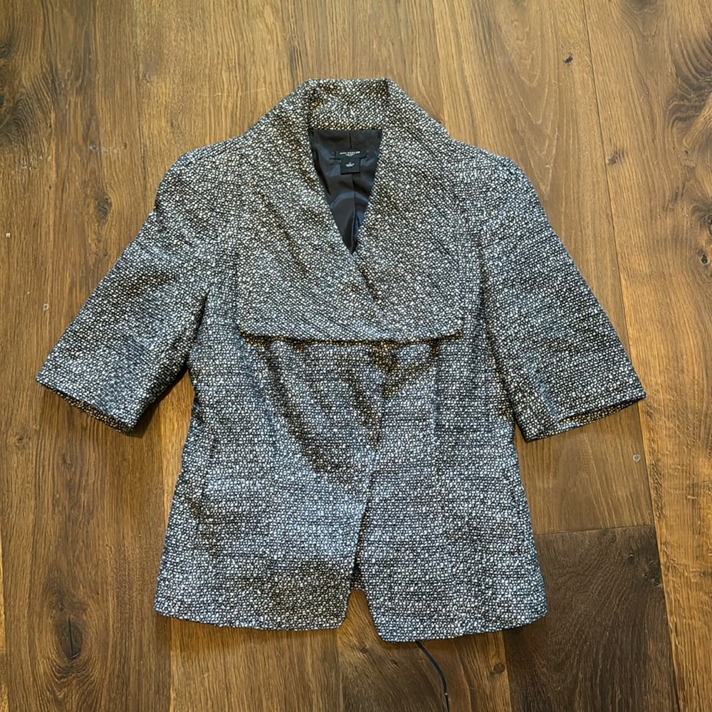 Ann Taylor Fully Lined Tweed Jacket - image 1